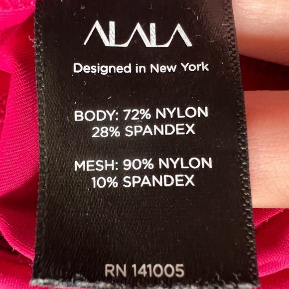 ALALA leggings athletic athleisure active wear small pink - Picture 8 of 9